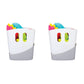 Ubbi Freestanding Bath Toy Organizer Bath Caddy with Removable Drying Rack Bin and Scoop for Bath Toys for Toddlers + Baby, Blue