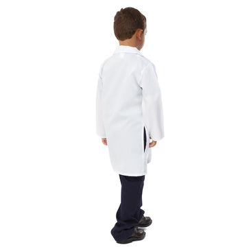 Dress Up America Kids Lab Coat - White Doctor Costume for Boys & Girls - STEM Play Dress-Up for Scientists & Doctors