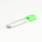 OsoCozy Diaper Pins - (Light Green) - Sturdy, Stainless Steel Diaper Pins with Safe Locking Closures - Use for Special Events, C