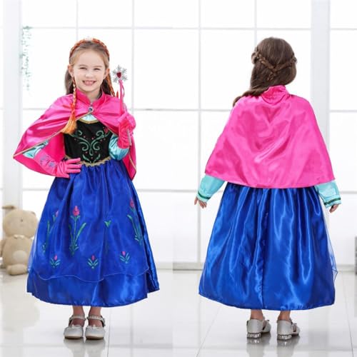 Dressy Daisy Toddler Girls Ice Princess Sister Costume Dresses Birthday Halloween Christmas Fancy Party Outfit with Accessories