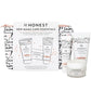 The Honest Company New Mama Care Essentials Gift Set  Hospital Bag Must Haves  Travel Size Nip Balm (0.5 Oz), Glow On Body Cream