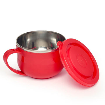 SUGAR Homeware Soup Bowl | 650ml for Kids Feeding with Handle | Microwave Safe Cereal & Maggi | BPA Free & Durable | Cute Design