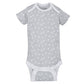 Gerber Unisex Baby 5-Pack Short Sleeve Variety Onesies Bodysuits Elephant Newborn