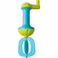 HABA Toddler Bath Toys: Bubble Bath Kids Whisk - for Kids Sensory Play, Motor Skills, and Bath Time Fun, Blue