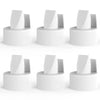 [6-Count] Papablic Duckbill Valves For Spectra And Medela, Replaceable Duckbill Valves For Spectra S1 Spectra S2 Valves And Mede