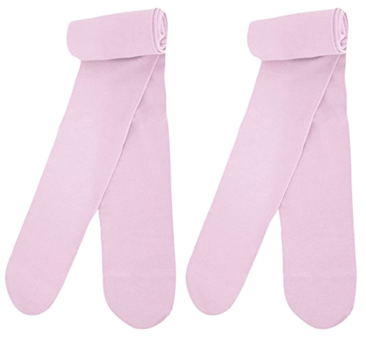 Country Kids Baby Girls' Signature Microfiber 3D Opaque Tights, Pink, 12-24 Months
