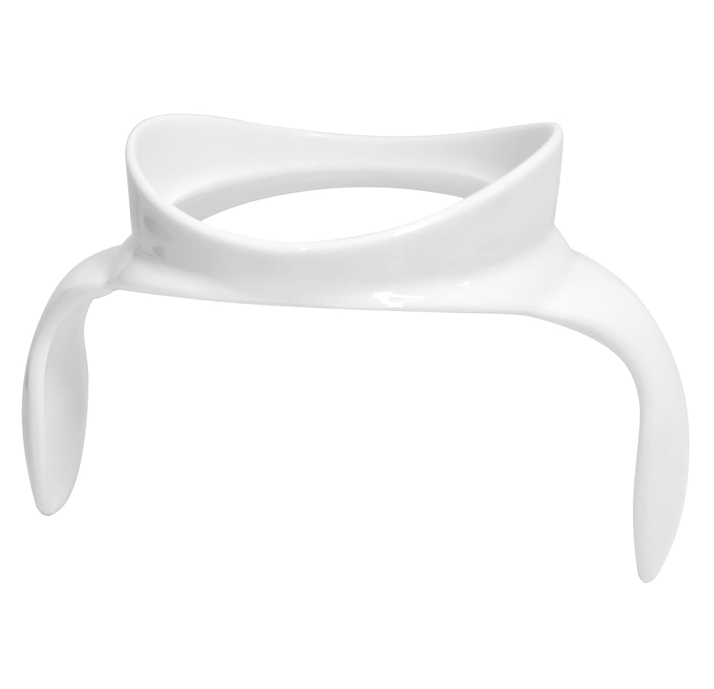 Romirus Replacement Bottle Handles Compatible With Avent Anti-Colic Bottle Series (White & Blue, 4 Pack)