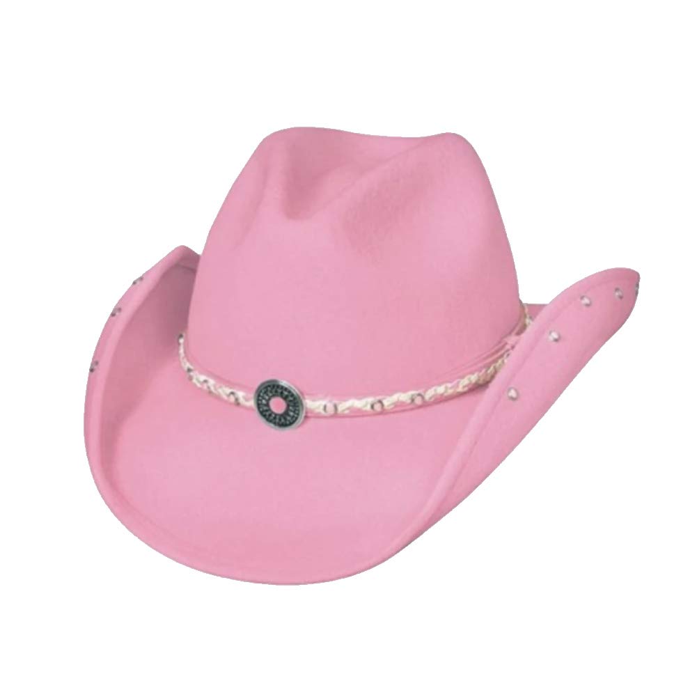 Bullhide Hats Girls' Cowboy, Pink