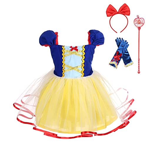 Dressy Daisy Princess Costumes Birthday Fancy Halloween Xmas Party Dresses Up For Little Girls With Accessories Size 6