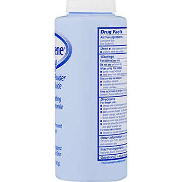 Caldesene Cornstarch Baby Powder With Zinc Oxide, Talc-Free Baby Powder, 5 Oz