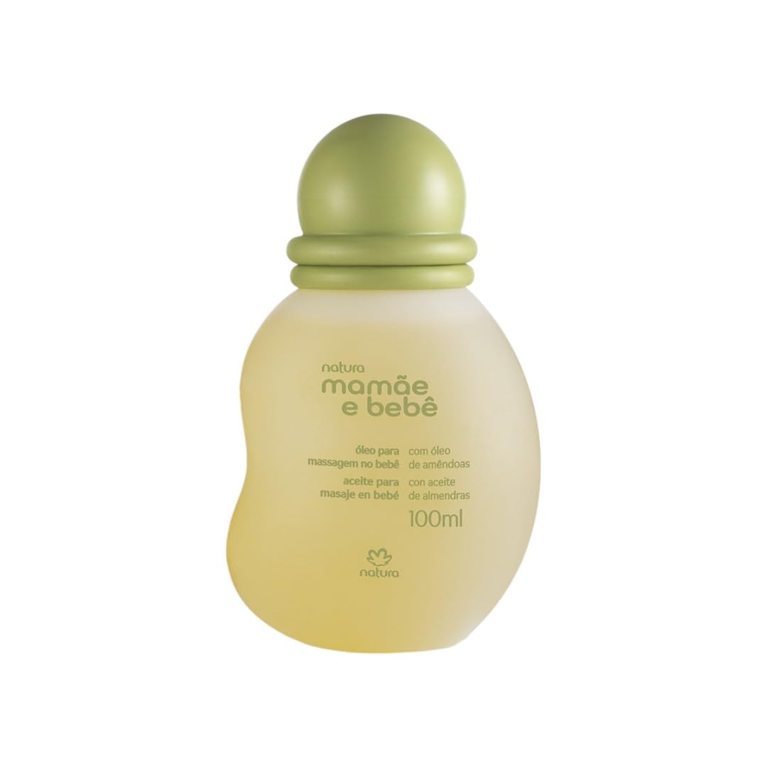 natura - Linha Mamae e Bebe - Oleo para Massagem no Bebe 100 Ml - (Mom & baby Collection - Baby Massage Oil 3.38 Fl Oz)