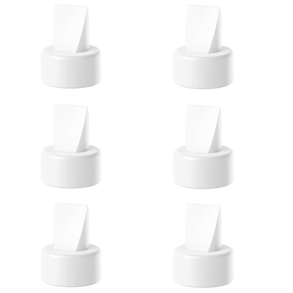 6Pcs Duckbill Valves For Spectra S1 Spectra S2 Spectra 9 Plus,Motif Luna, Replacement Duckbill Valves For Spectra Breast Pump, D