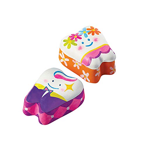 4M Make Your Own Tooth Fairy Keepsake Box - Arts And Crafts For Girls And Boys