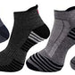 Rc. Royal Class MenS Ankle Length Terry Towel Woolen Multicolored Cushioned Socks (Pack Of 4 Pairs)