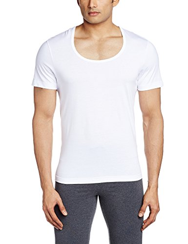 Van Heusen Men Regular Fit Vest  100% Combed Cotton  Anti Bacterial, Quick Dry, Sleeveless_10072_White_Xxl