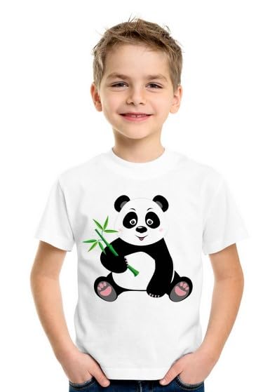 Baby & Sons Panda TShirt For Kids Boys And Girls | Summer Pool Party School Function Tshirt For Kids Infants (612 Months, Pand