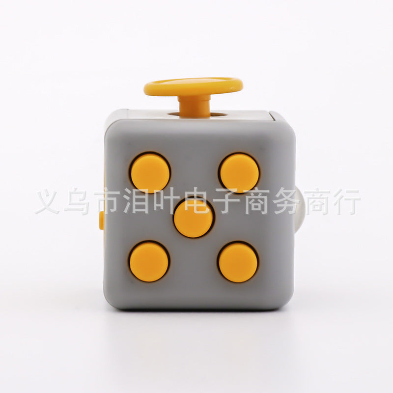 Cross-Border Stress-Relief Cube, Infinite Block Finger Stress-Relief Dice, Novel and Unique Stress-Relief Toy, Fidget Cube, Educational Toy