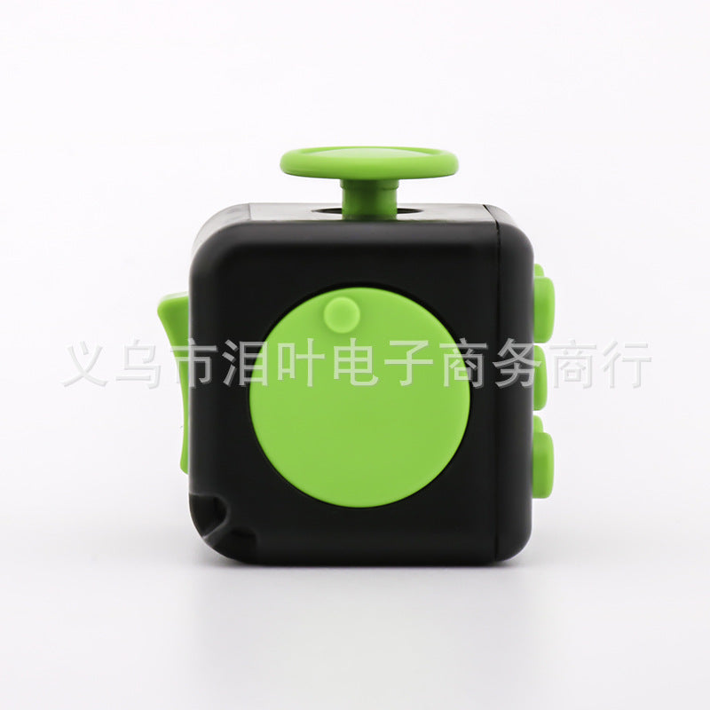 Cross-Border Stress-Relief Cube, Infinite Block Finger Stress-Relief Dice, Novel and Unique Stress-Relief Toy, Fidget Cube, Educational Toy
