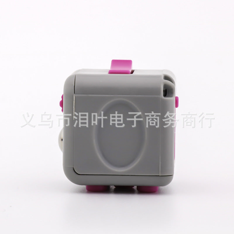 Cross-Border Stress-Relief Cube, Infinite Block Finger Stress-Relief Dice, Novel and Unique Stress-Relief Toy, Fidget Cube, Educational Toy