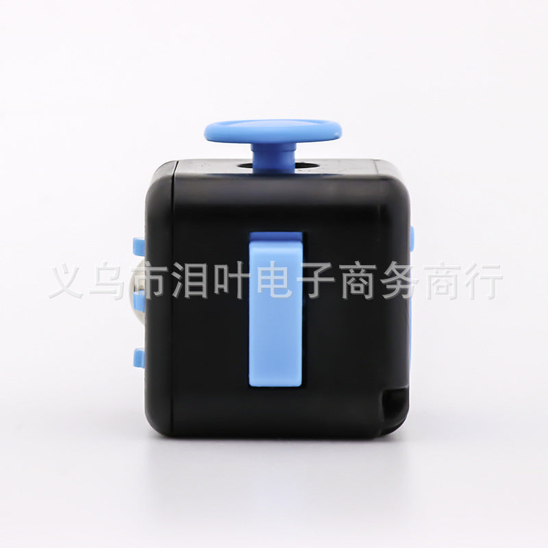 Cross-Border Stress-Relief Cube, Infinite Block Finger Stress-Relief Dice, Novel and Unique Stress-Relief Toy, Fidget Cube, Educational Toy