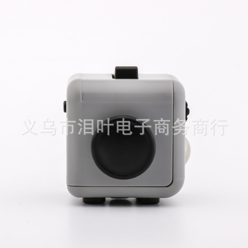 Cross-Border Stress-Relief Cube, Infinite Block Finger Stress-Relief Dice, Novel and Unique Stress-Relief Toy, Fidget Cube, Educational Toy