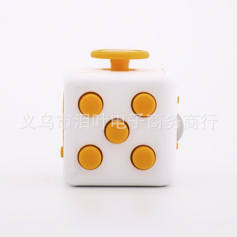 Cross-Border Stress-Relief Cube, Infinite Block Finger Stress-Relief Dice, Novel and Unique Stress-Relief Toy, Fidget Cube, Educational Toy