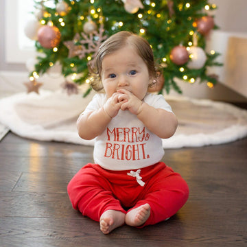 graphic bodysuit | merry & bright