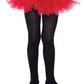 Girls Opaque Tights 13 BLACK