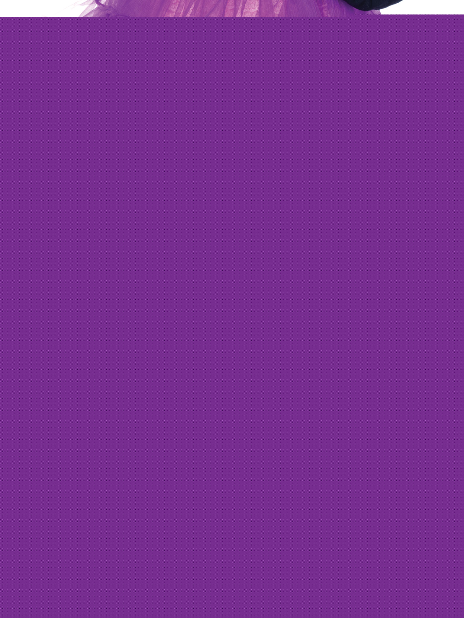 Girl Petticoats Sml/Med Purple