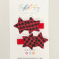 Buffalo Check Stars Hair Clips