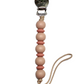Lauren Clip // Desert Tan & Dusty Rose