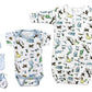 Newborn Baby Boys 5 Pc Layette Baby Shower Gift Set