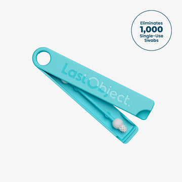 Lastswab Reusable Cotton Safety Swabs For Baby Ear Cleaning - The Sustainable And Sanitary Alternative To Single-Use Q Tips - Ea