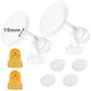Nenesupply Pump Parts With 19Mm Flanges Compatible With Medela Breastpump Incl. Flange Breastshield Valve Membrane For Pump In S