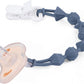 Pandaear 7 Pack Silicone Pacifier Clips, Pacifier Holder With One Piece Design For Baby Boys & Girls 3 Month+, Teething Toys Tee