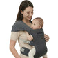 Golden Bee Cozy Nest Newborn Baby Carrier, Ergonomic, Baby Wrap Carrier, MShape Sitting Position, Padded Head & Neck Support, B