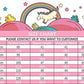 Easuit Rainbow Unicorn Costume Animal Pajamas Halloween Cosplay for Kids 8-10 EA-Unicorn14 C-rainbow Unicorn