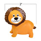 ArtCreativity Vinyl Zoo Animals Toys (Pack of 12) - Assorted Squeezable Toys Safari Animals Figures - Safari Birthday Party Favo