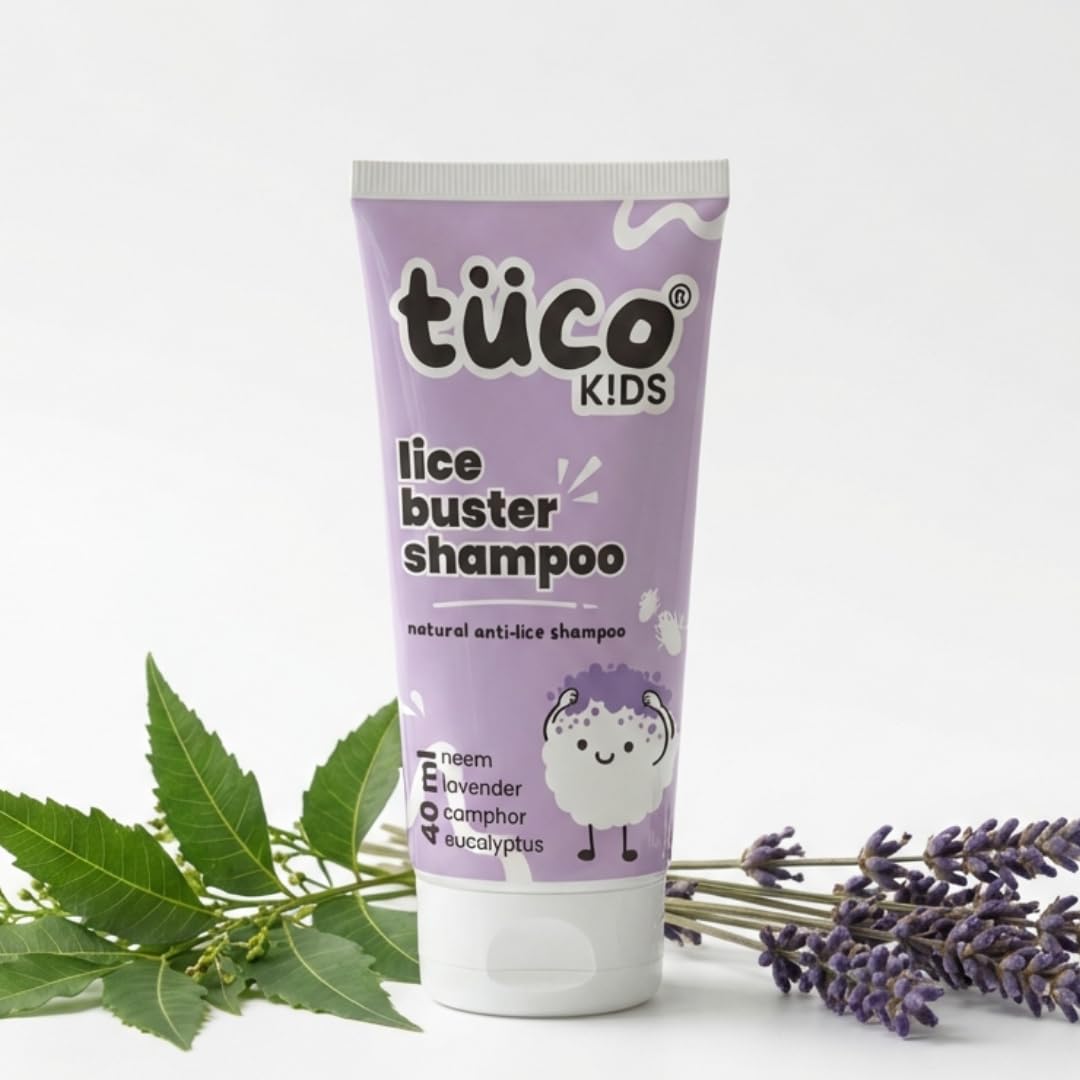 Tuco Kids Shampoo 500 Ml With Hibiscus, Soapnut, Almond | Mild, Conditioning & Nourishing | All Type Hair | Ages 2-5, 4-10, 10-1