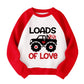 Xfsjgna Valentines Sweatshirts For Girls 6T Boys Valentine'S Day Monster Truck Graphic Raglan Shirt Toddler Kids Long Sleeve Top