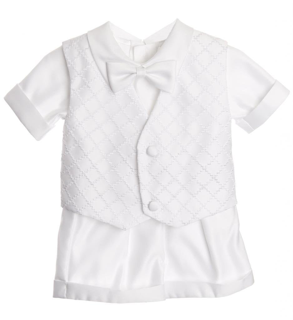 Classykidzshop White Boy Baptism Outfit B5 (Baby-Extralarge)