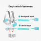 Fzbjayoon 2 In 1 Baby Leash Anti Lost Wrist Link For Toddlers Toddler Harness,Baby Leash,Leash For Toddlers,Wrist Leashes?Green