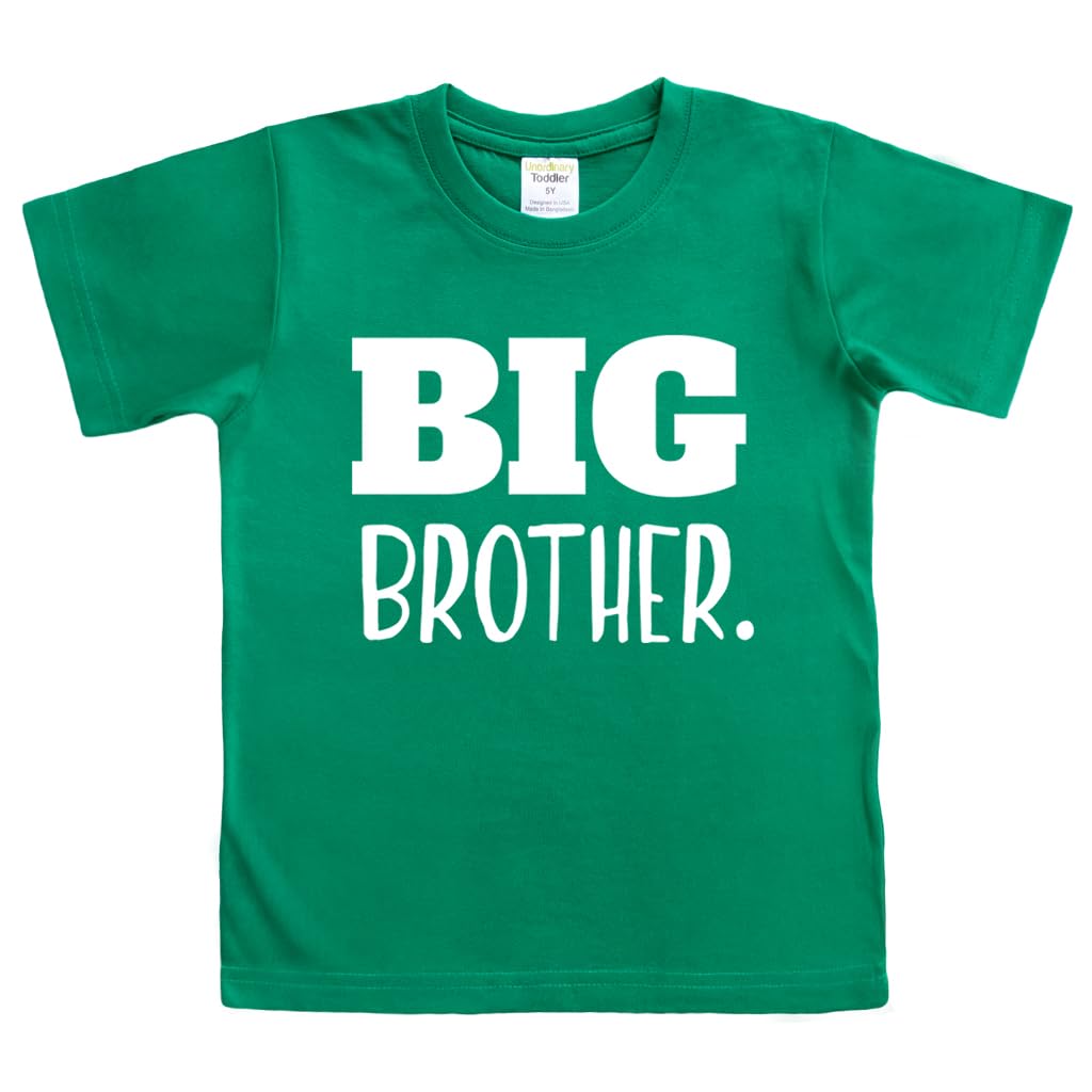 Big Brother Shirt For Toddler Promoted To Best Big Brother Announcement Baby Boys (Charcoal Blue, 2 Years)