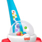 Fisher-Price Corn Popper Baby to Toddler Push Toy with Ball-Popping Action for Ages 1+ Years, 2-Piece Assembly, Blue