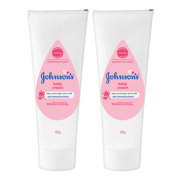 Johnson & Johnson Baby Cream 100G (Pack Of 2)