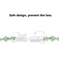 Pandaear 7 Pack Silicone Pacifier Clips, Pacifier Holder With One Piece Design For Baby Boys & Girls 3 Month+, Teething Toys Tee