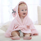 Toddler Girl Bathrobe Pajamas Robe Pink Dog Hooded Baby Bath Robe For Girls Towels Nightgown Terry 4 5 6 Year (Pink, L)
