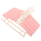 ibasenice 5pcs Adjustable Hangers Telescopic Boy Girl Clothes Rack for Nursery Plastic No Hangers for Boy Girl Closet Organizat