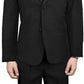 Black N Bianco Boys Suit With Tie For Toddlers And Infants. (Large 12-18 Months, Black)