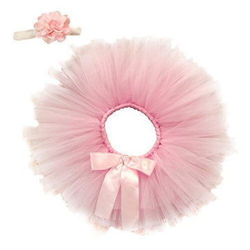 Jastore Newborn Girls Photo Photography Prop Tutu Skirt Headband Outfits (Style 23)